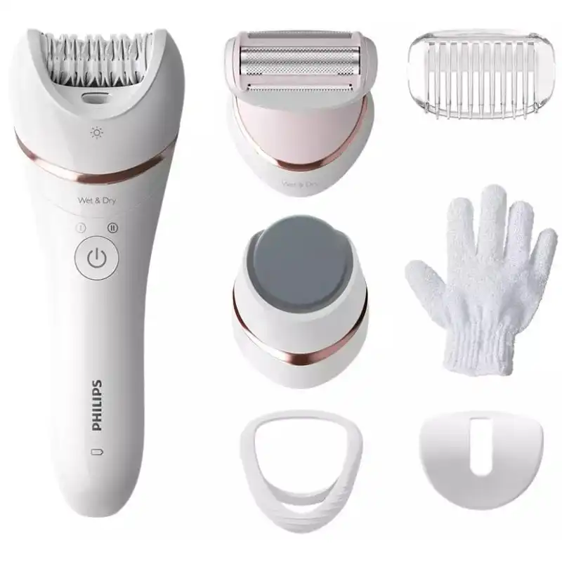 Philips Epilator Series 8000 BRE730/10 Depiladora Wet & Dry