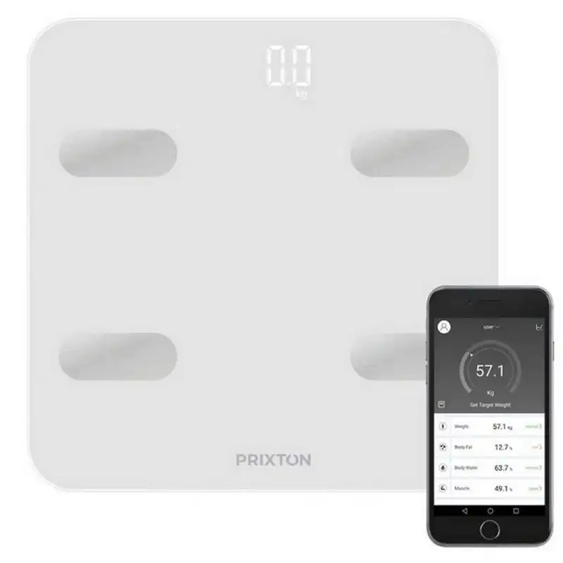Prixton Balance BC300 Báscula de Baño Bluetooth