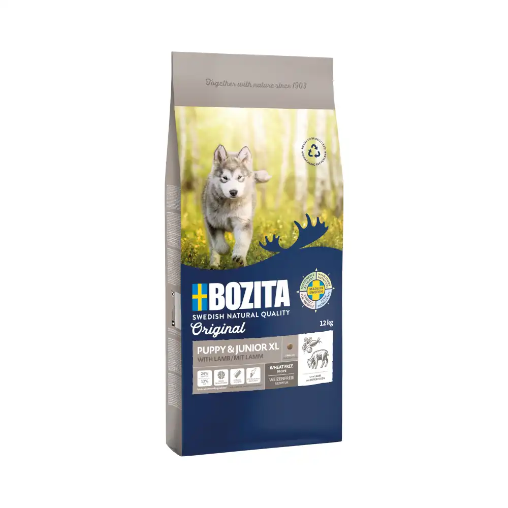 Bozita Original Cachorro y Junior XL - 12 kg