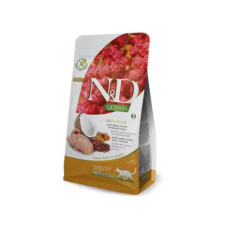 Farmina N&D Grain Free Quinoa Cat Skin & Coat Codorniz 1.5 Kg