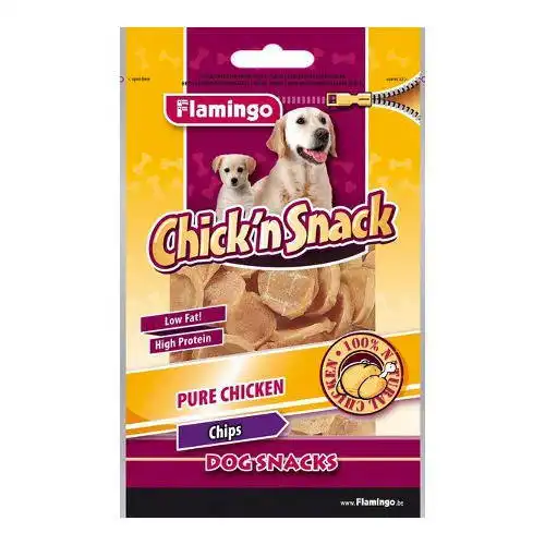 Flamingo Patatas Fritas de Pollo para perros