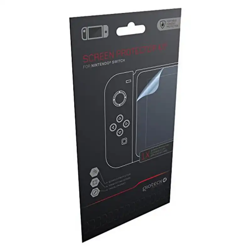 Gioteck Kit Protector de Pantalla para Nintendo Switch