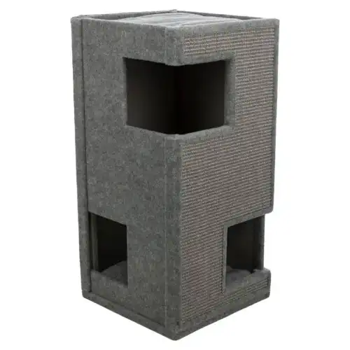 Rascador cueva para gatos color Gris