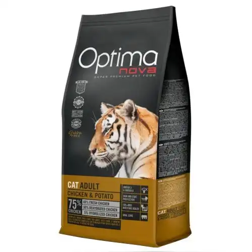 Optima Nova Grain Free Pollo y Patata pienso para gatos