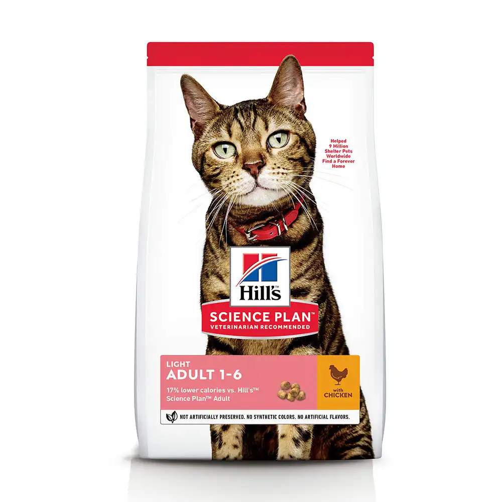 Hills Feline Adult Light (Pollo) 1,5 Kg.