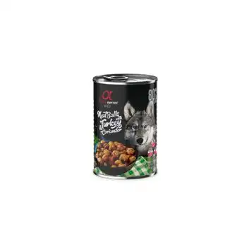 Alpha Spirit Albondigas de Pavo y Cilantro 12x400 gr