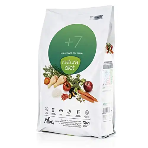 Natura Diet Senior + 7 años 3 Kg.