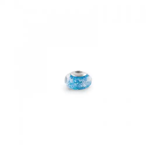 Charm Plata color Azul