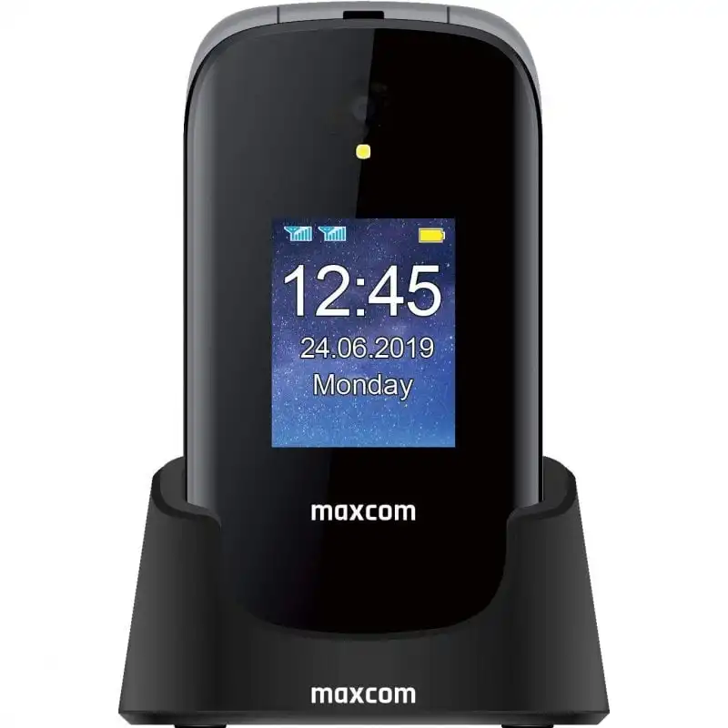 Maxcom MM826 Teléfono para Mayores Negro