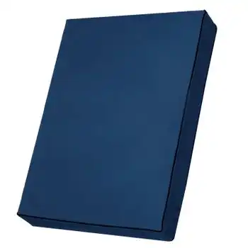 Mestizo Vigo Colchoneta Para Perro Cama Para Perro Antideslizante Tejido De Poliéster Cordura Impermeable (80x60x5cm) Azul Marino/negro