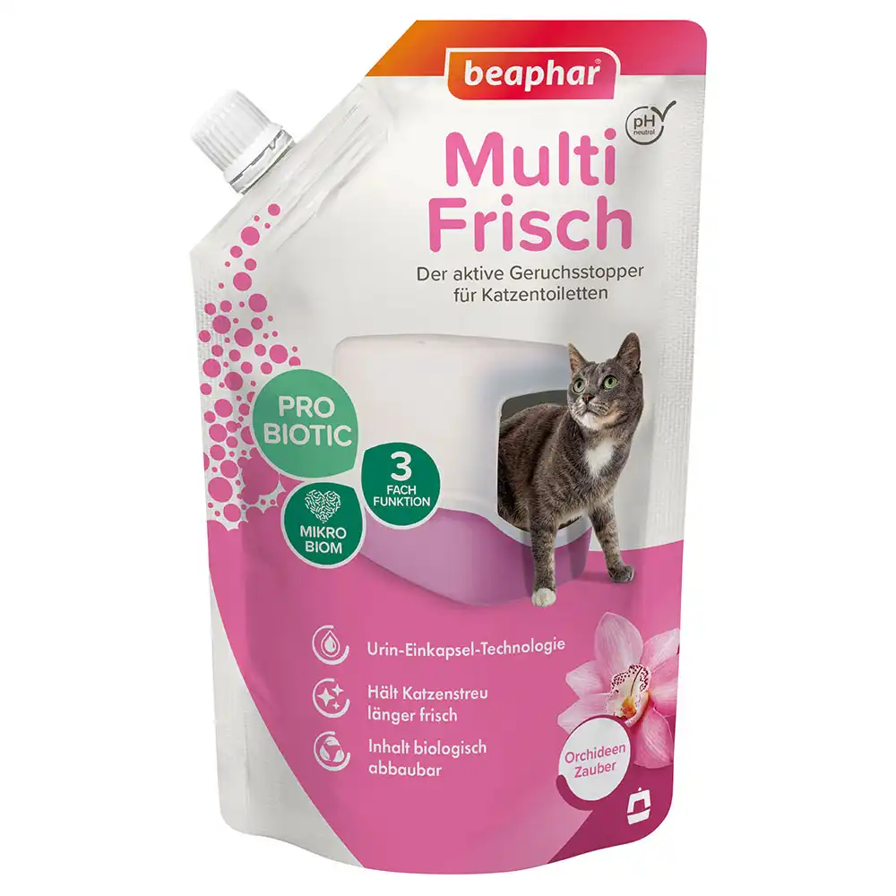 beaphar Multi-Frisch para las bandejas higiénicas - Orquídea - 400 g