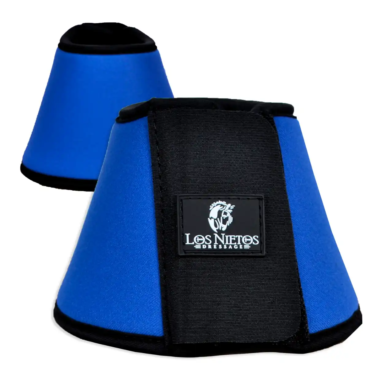 Campanas Softopren , set de un par  | Color Azul Cyan | Equipamiento para el caballo | Producto de Guarnicionería | Tradición artesana | Los Nietos