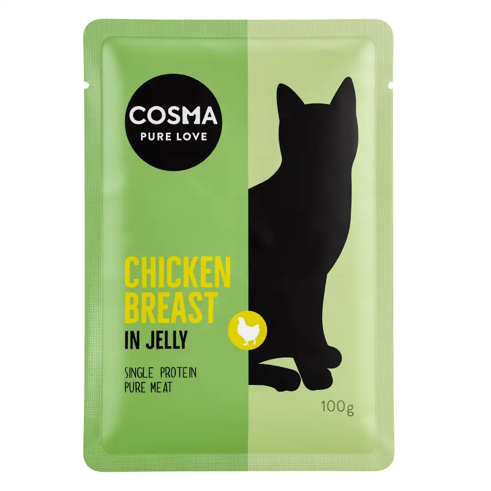 Cosma Original en bolsitas 6 x 100 g - Pechuga de pollo