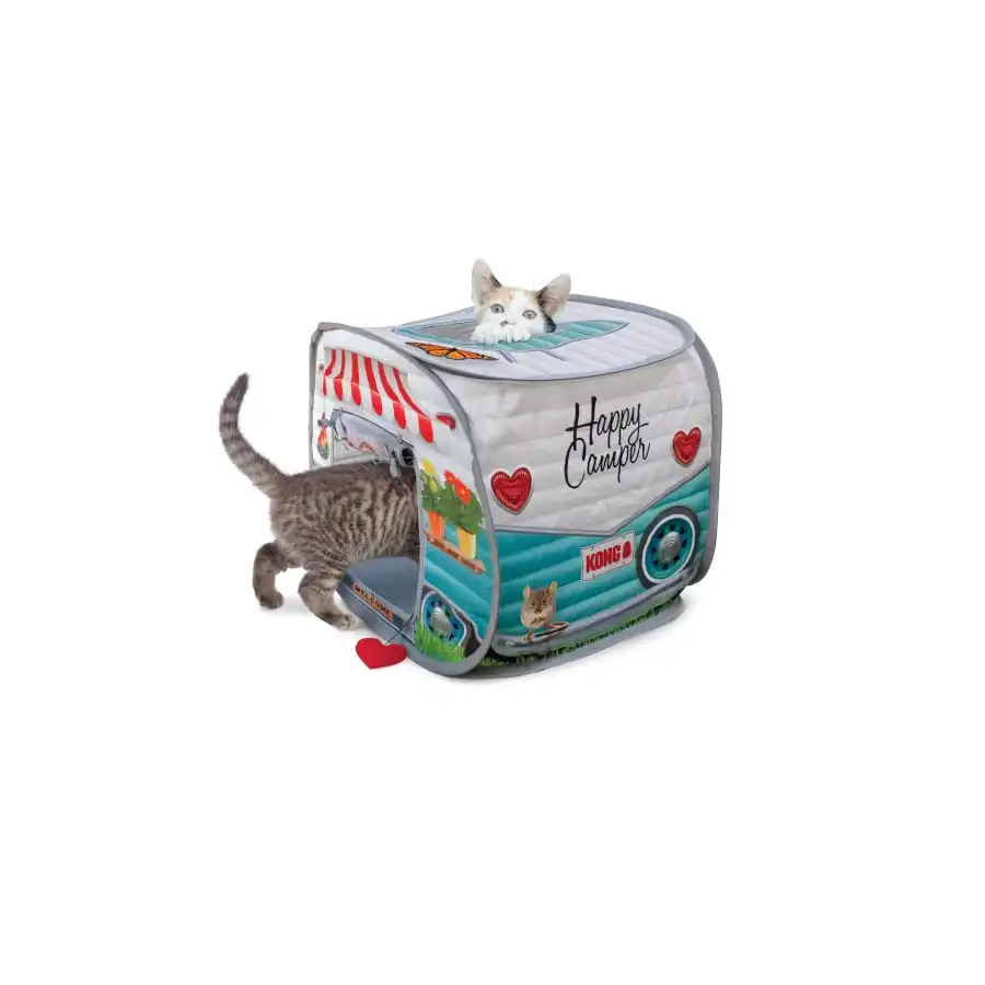 Kong Play Spaces Camper Casa de juguete para gatos