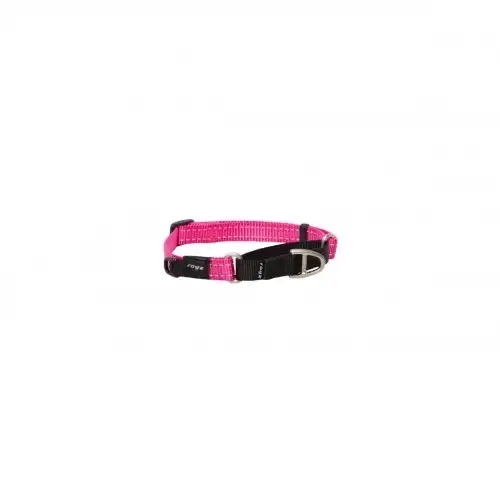 Rogz collar de adiestramiento rosa para perros