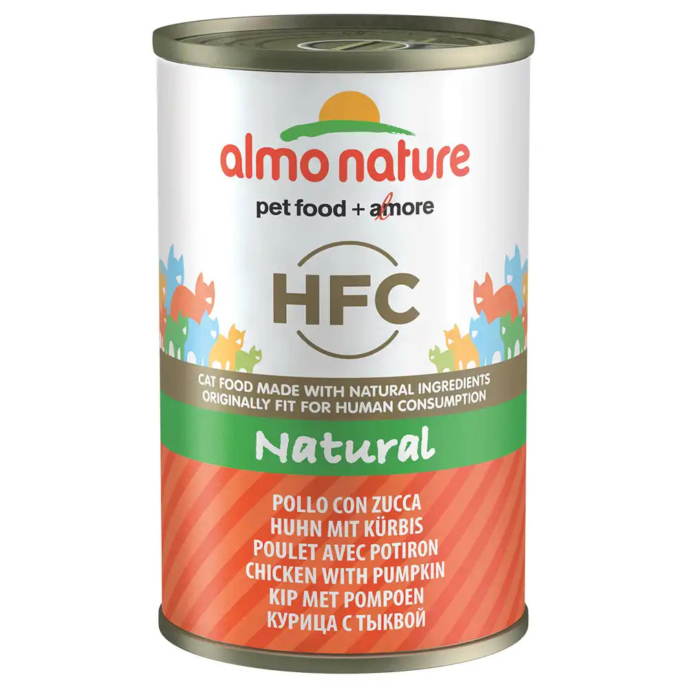 Almo Nature HFC 6 x 140 g - Pollo con calabaza