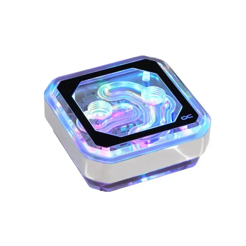 Alphacool Eisblock XPX Aurora Water Block Plexi Chrome Digital RGB