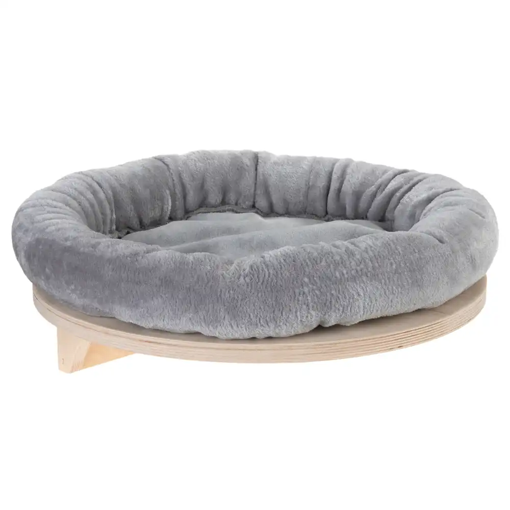 Cama de pared Natural Paradise Dahlia para gatos - Gris claro - 48 cm de diámetro