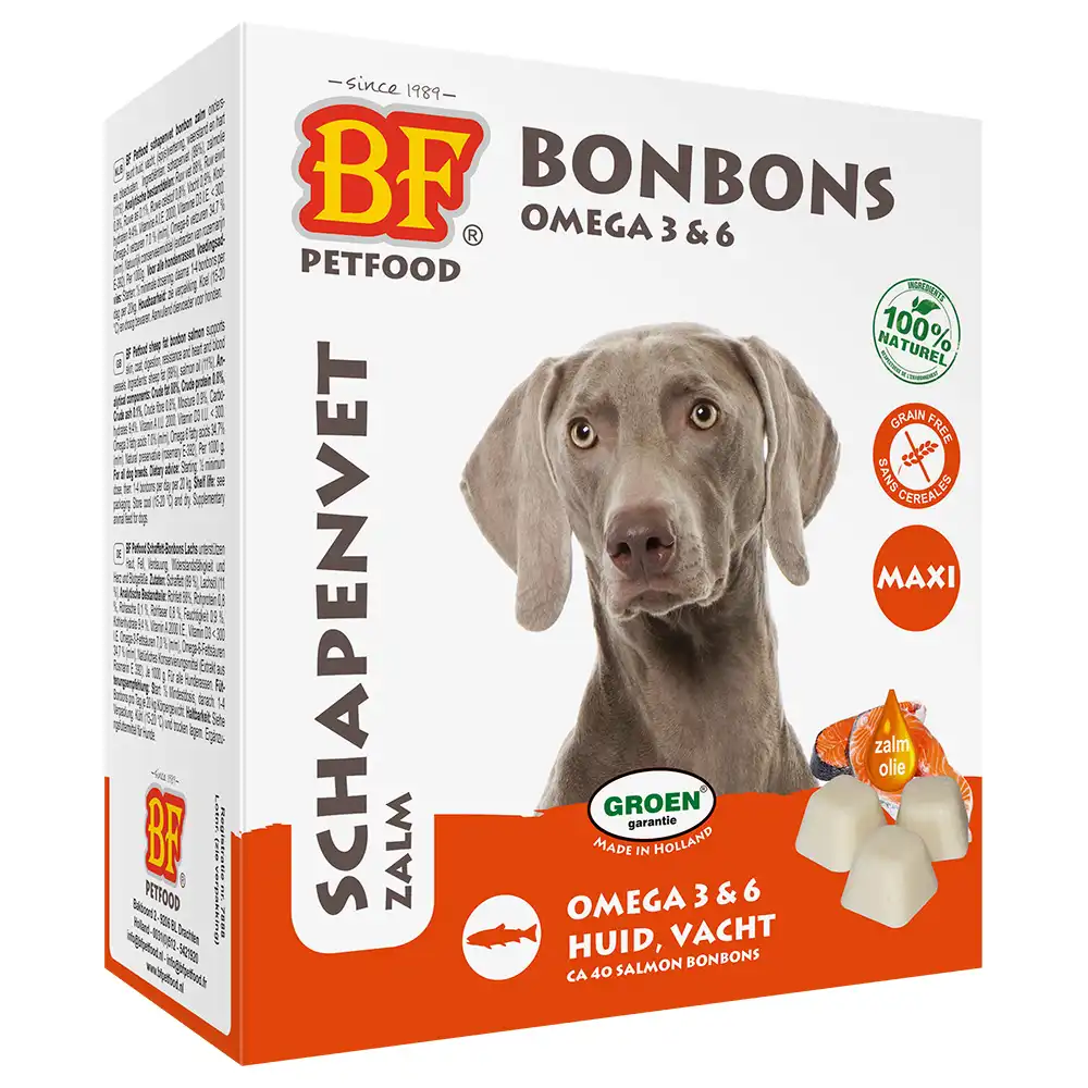 Caramelos Biofood de grasa de oveja con salmón Medium/Large - 40 piezas