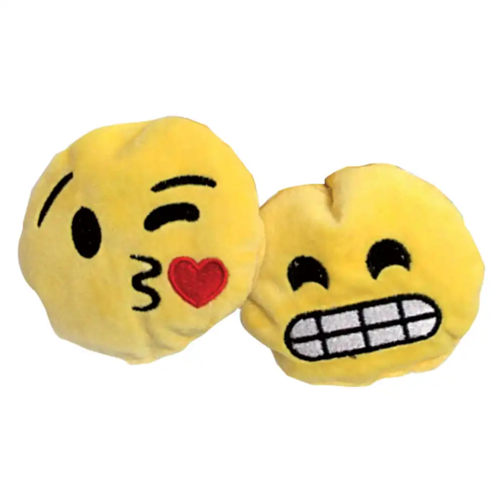 Cojines Emojis de Aumüller con espelta y valeriana para gatos - 2 cojines