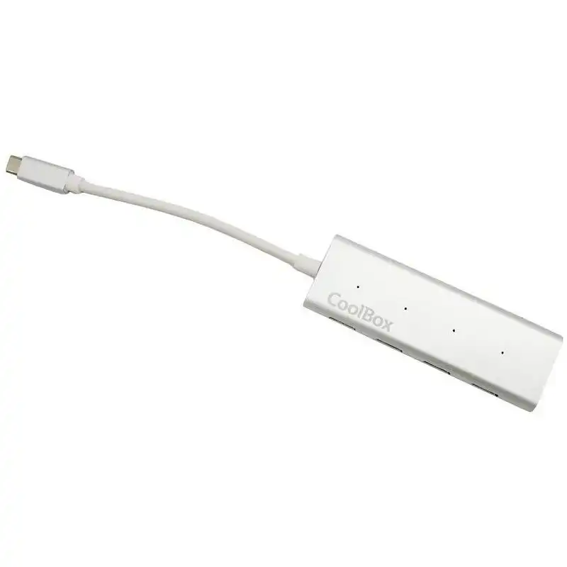 CoolBox COO-HUC4U3 Hub USB 4 Puertos USB-C
