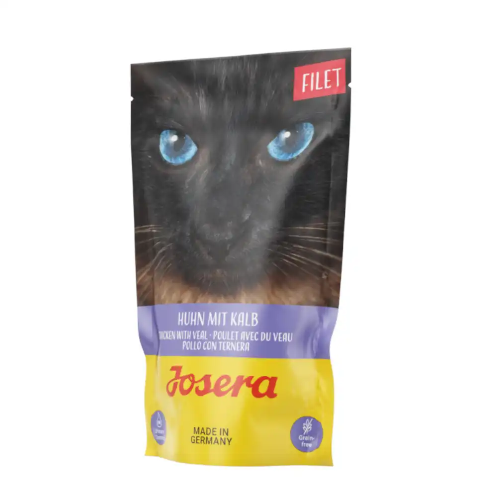 Josera Filet para gatos 16 x 70 g - Pollo con ternera