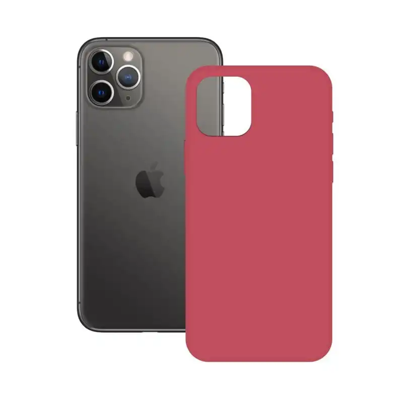 Ksix Soft Silicone Fucsia para iPhone 11 Pro
