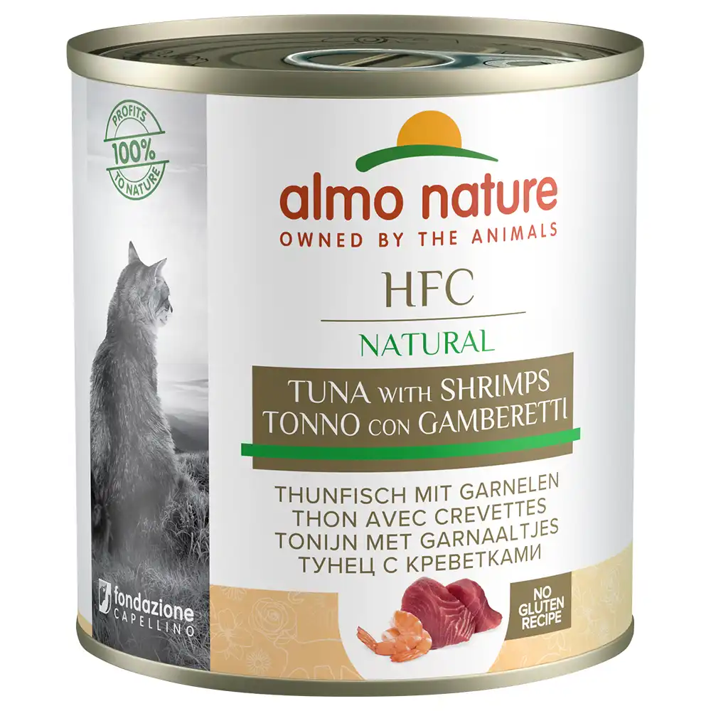 Almo Nature HFC 6 x 280 g - Atún con gambas