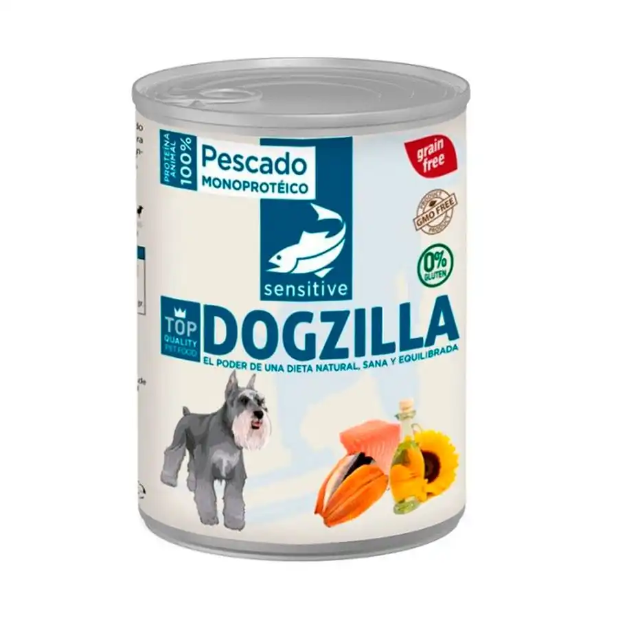 Dogzilla Pescado en paté lata para perros