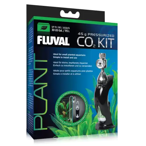 Fluval Co2 Kit Presurizado 45G Para 115L 404 gr