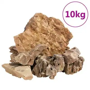 Piedras De Dragón Marrón 10 Kg 5-30 Cm Vidaxl