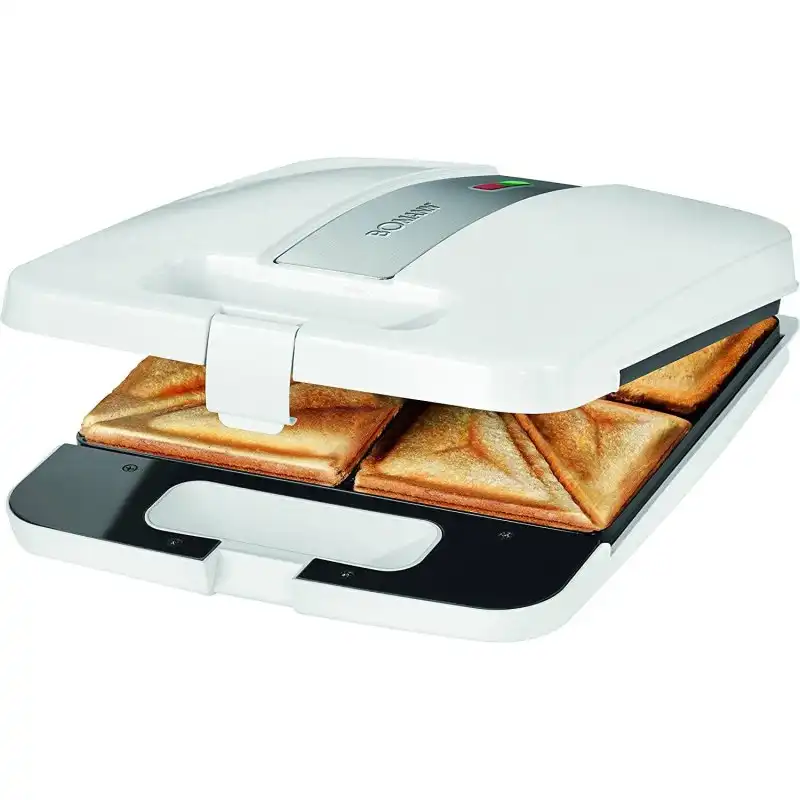 Bomann St 1472 Cb Sandwichera para 4 Sandwiches 1200W Blanca