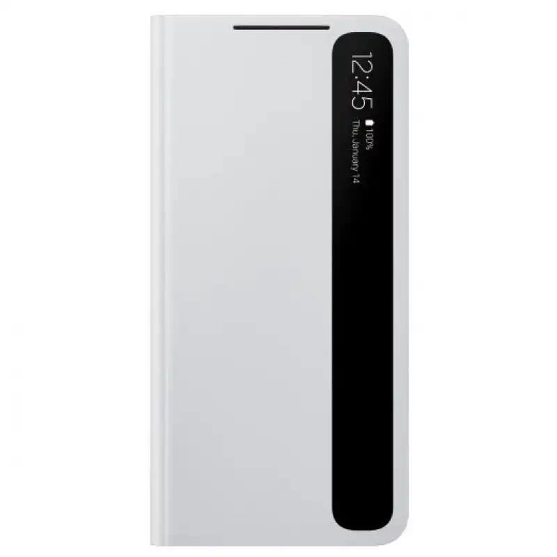 Samsung Clear View Funda Gris para Galaxy S21