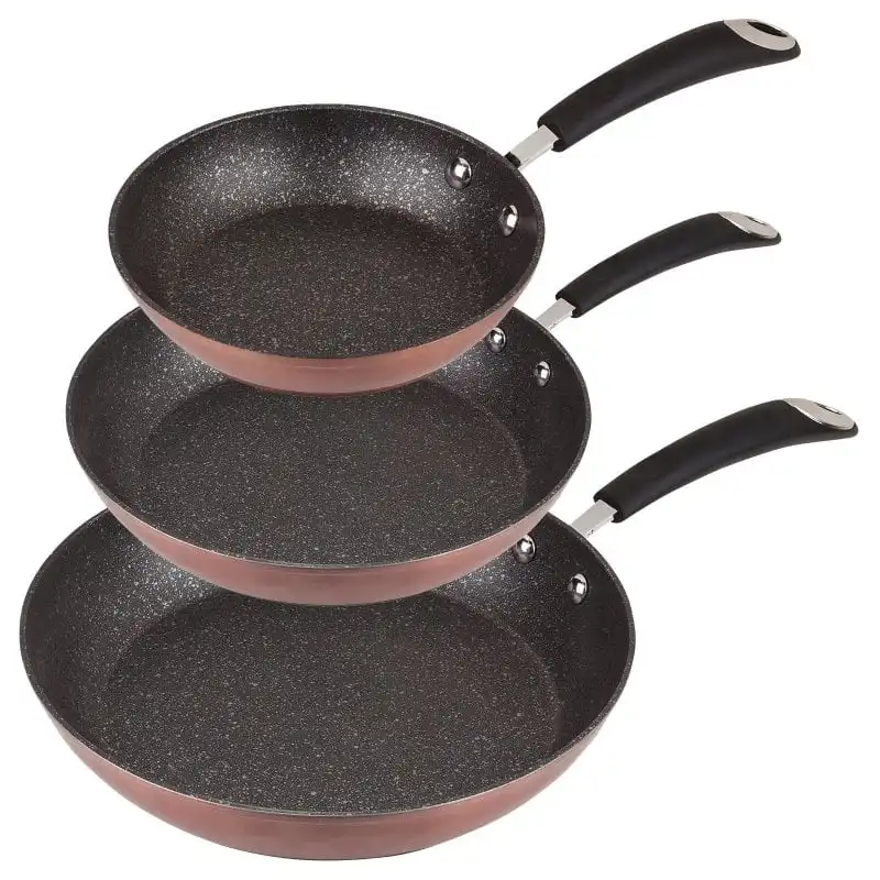 San Ignacio Premium Set 3 Sartenes de Aluminio 20, 24 y 28cm