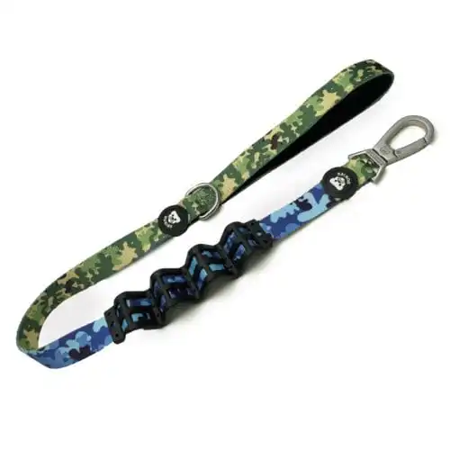 Dukier Camo Correa Antitirones Estampado Camuflaje para perros