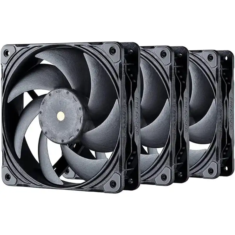 Phanteks T30-120 Kit 3 Ventiladores Suplementarios 120mm Negros