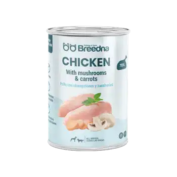 Alimento Húmedo Pollo (pack 12 Latas) Breedna