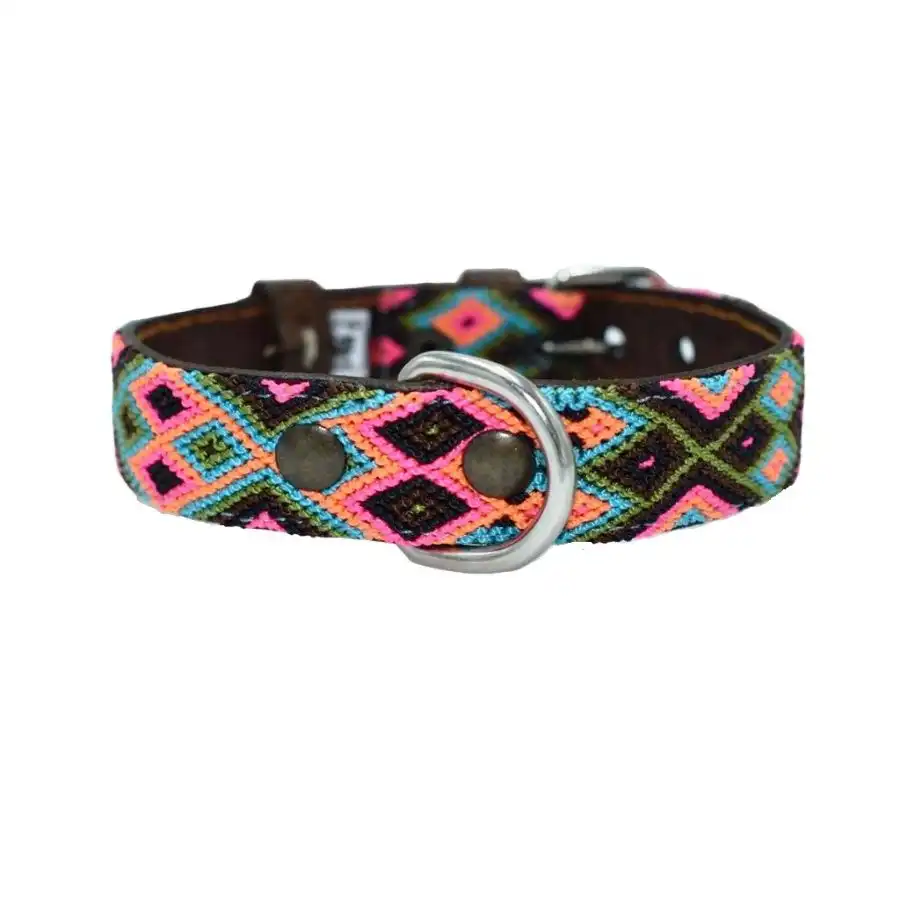 LOYAL COLLAR DE PIEL ARTESANAL TALLA S PARA PERROS