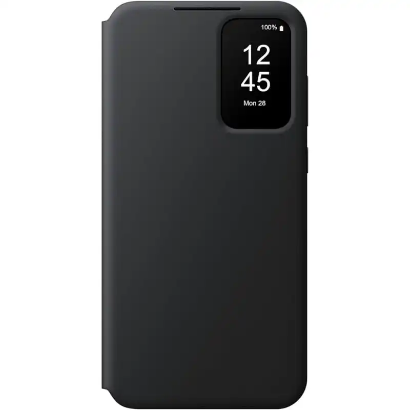 Samsung Smart View Wallet Case Funda Negra para Samsung Galaxy A35 5G