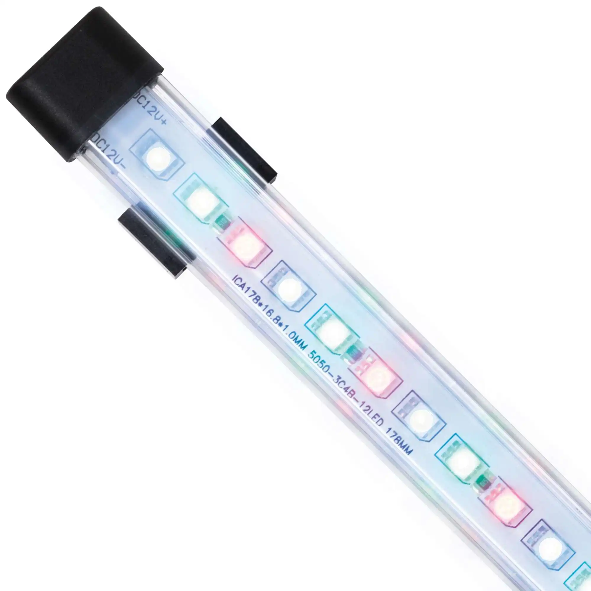 Tira LED RGB con carcasa rígida plástica 37,5 cm