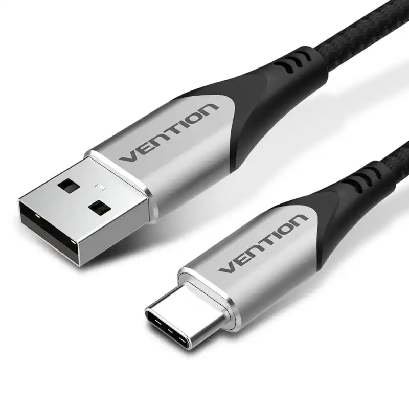 Vention CODHF Cable USB 2.0 Tipo A Macho a USB Tipo C Macho 1m Gris