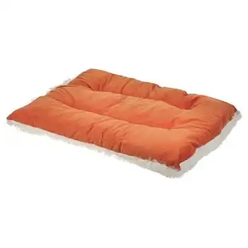 Cama Para Perro De Terciopelo Naranja 55 X 70 Cm Ergani