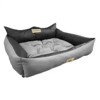 Royal Dog Cama Para Perros Sofá Para Mascotas Corralito 100 X 75 Cm Impermeable Gris