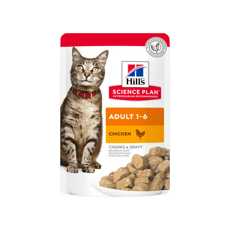 Hill's Feline Adult Pollo (sobre) 85 gr.