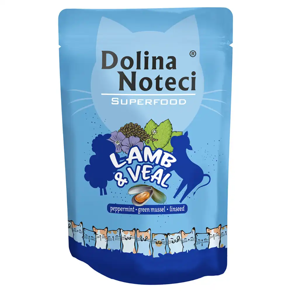 Dolina Noteci Superalimentos 10 x 85 g - Cordero y ternera