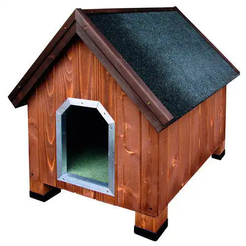 TK-Pet Alpine Caseta de Madera para perros