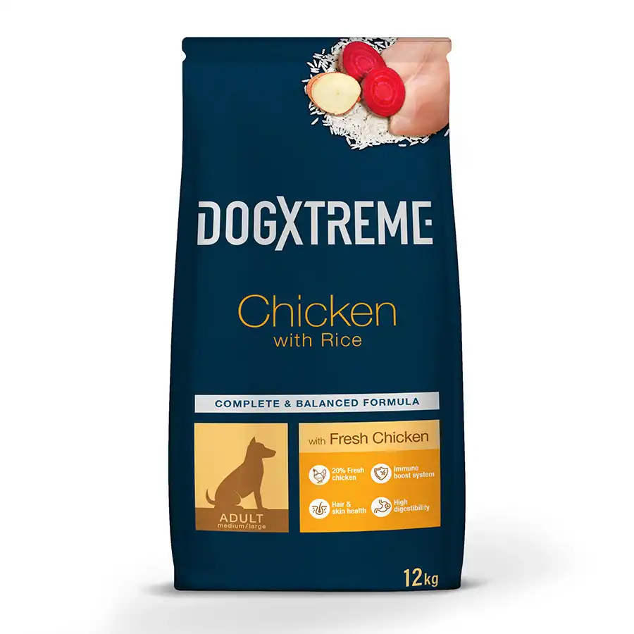 Dogxtreme Adult Pollo y Arroz pienso