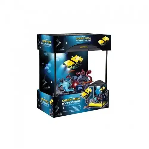 Kit acuario Marina Explorer 17 color Negro