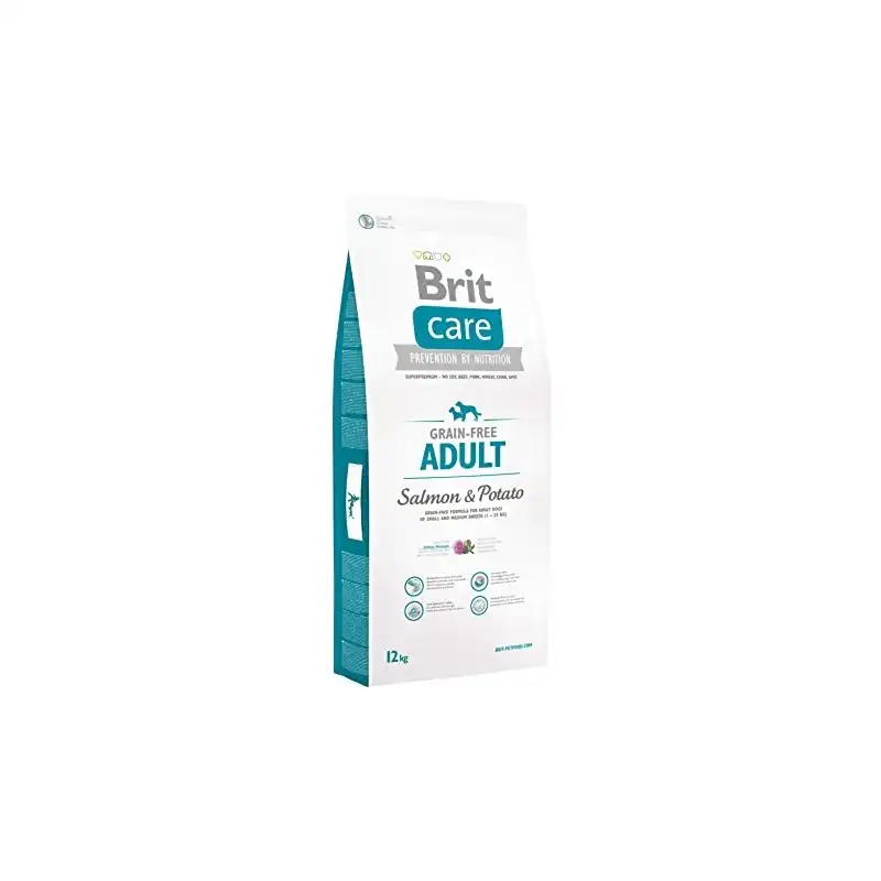 Brit Care Grain Free Adult Salmón 3 Kg.