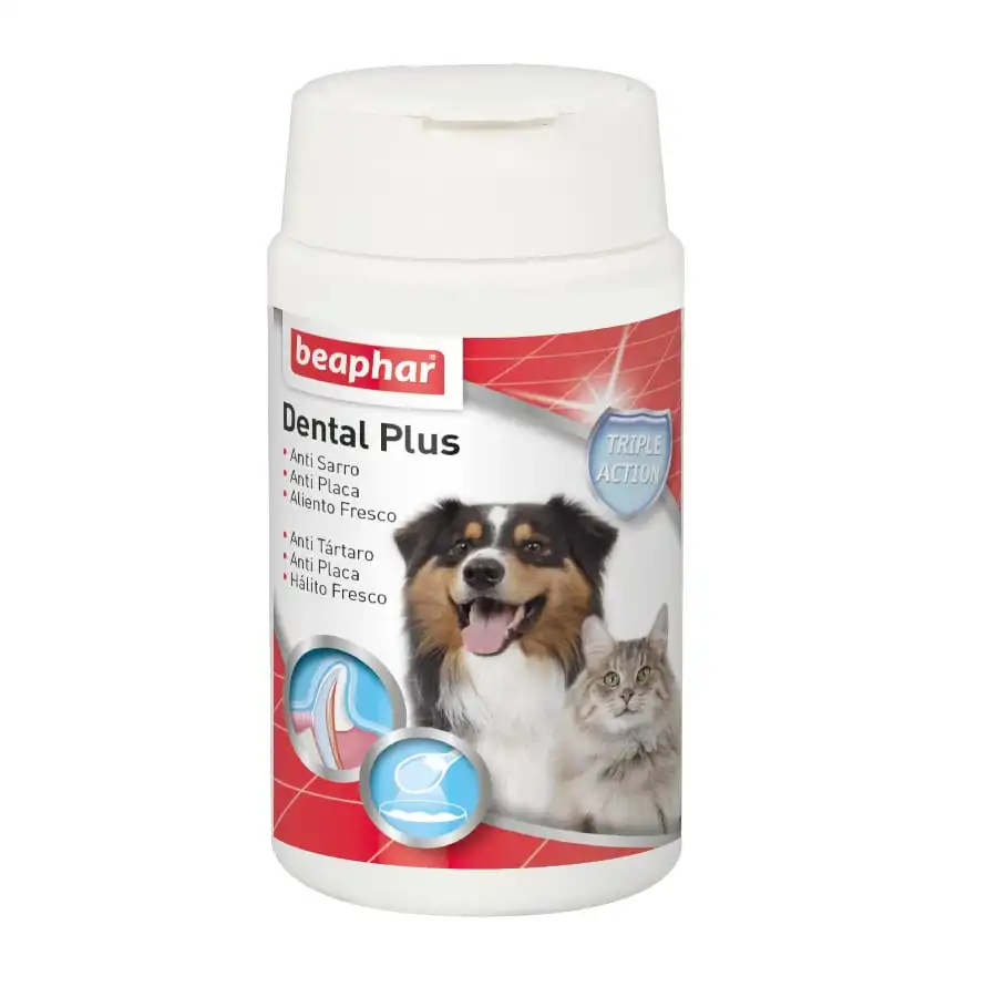 Beaphar Polvo Dental Plus para perros y gatos